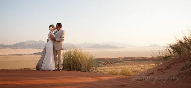 Honeymooners in Namibia!